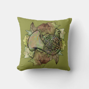 Ivy French Horn Cushion