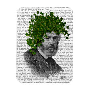 Ivy Head Plant Head Magnet