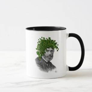 Ivy Head Plant Head Mug