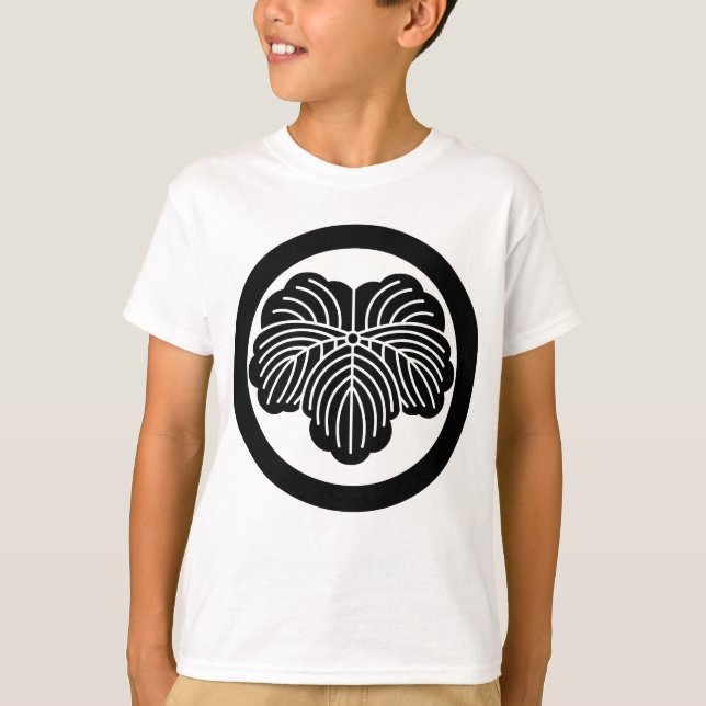 Ivy leaf in circle T-Shirt (Front)