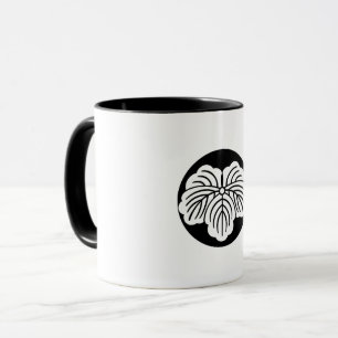 Ivy leaf in rice cake mug