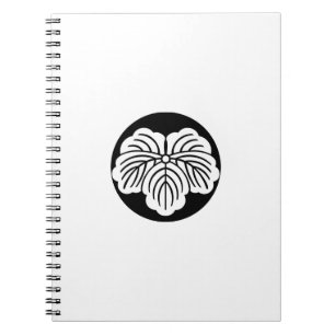Ivy leaf in rice cake notebook