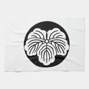 Ivy leaf in rice cake tea towel