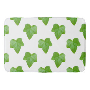 Ivy Leaf Pattern Bath Mat