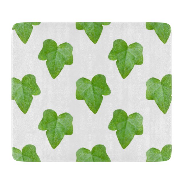 Ivy Leaf Pattern Cutting Board (Front)