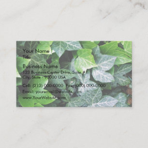 Ivy Leaves Business Card