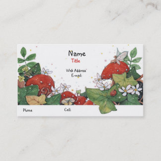 Ivy & Toadstool Illumination Business Card