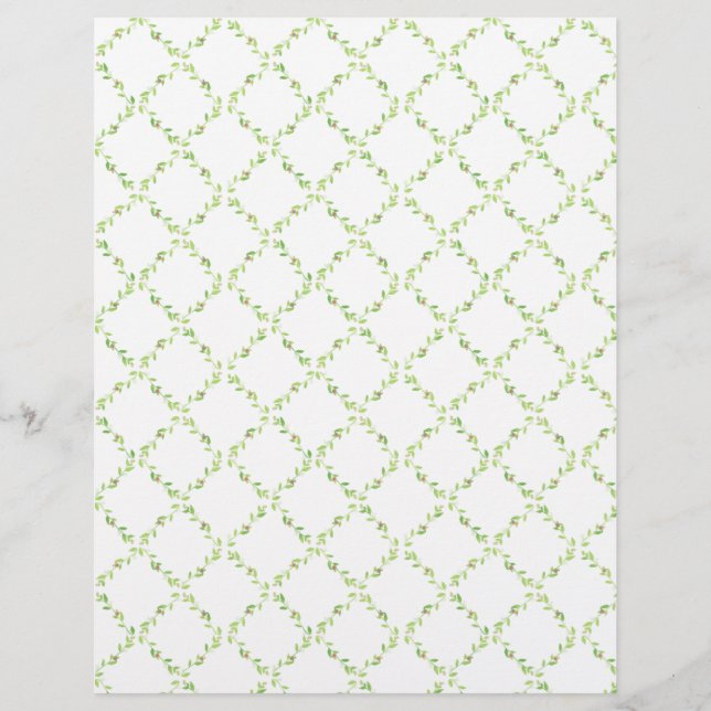 Ivy Trellis Stationery (Front)