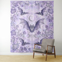 Ivy Vines and Bats Pagan Art