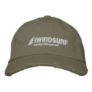 iW Olive Distressed Hat