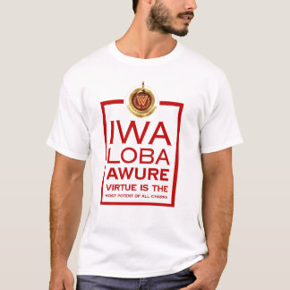 Iwa loba awure tshirt white