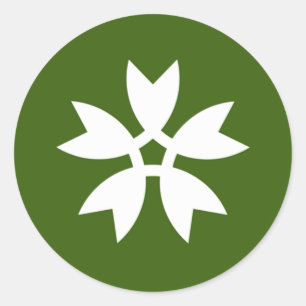 Iwakuni, Yamaguchi Classic Round Sticker