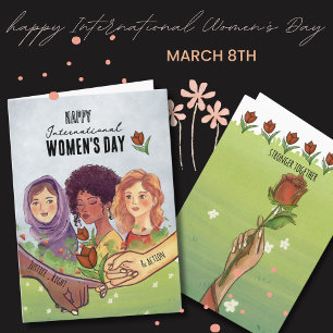 IWD 2026 Justice & Action Pinky Swear Holiday Card