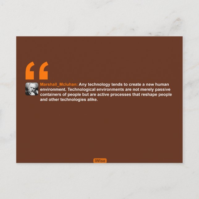 iWise postcard (Front)