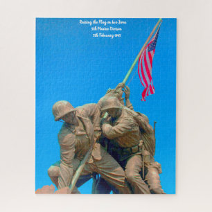 Iwo-Jima 5th Marine Devison 5/02/1945 Jigsaw Puzzle