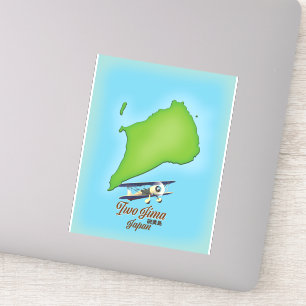 Iwo Jima Japan island map