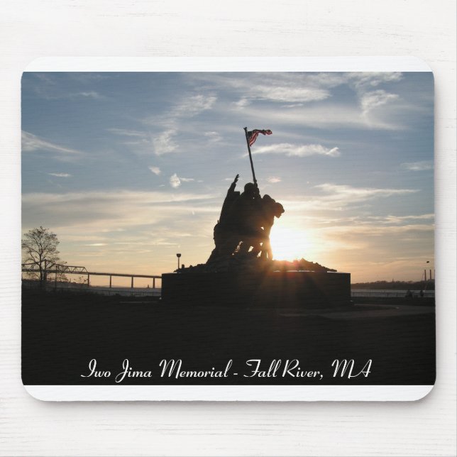 Iwo Jima Memorial at Sunset Mouse Pad (Front)