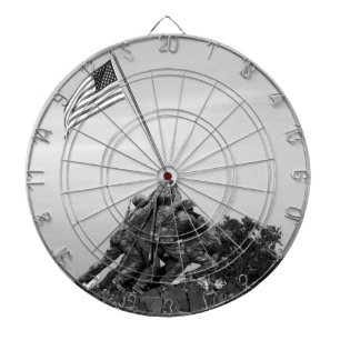 Iwo Jima Memorial Dartboard