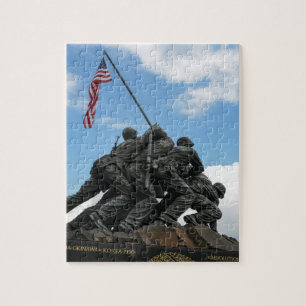 Iwo Jima Memorial in Washington DC Jigsaw Puzzle