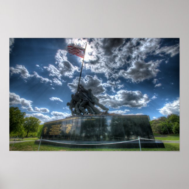 Iwo Jima Memorial Poster (Front)