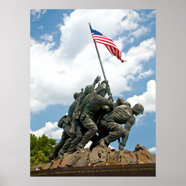 Iwo Jima  - West Side View Poster (Front)