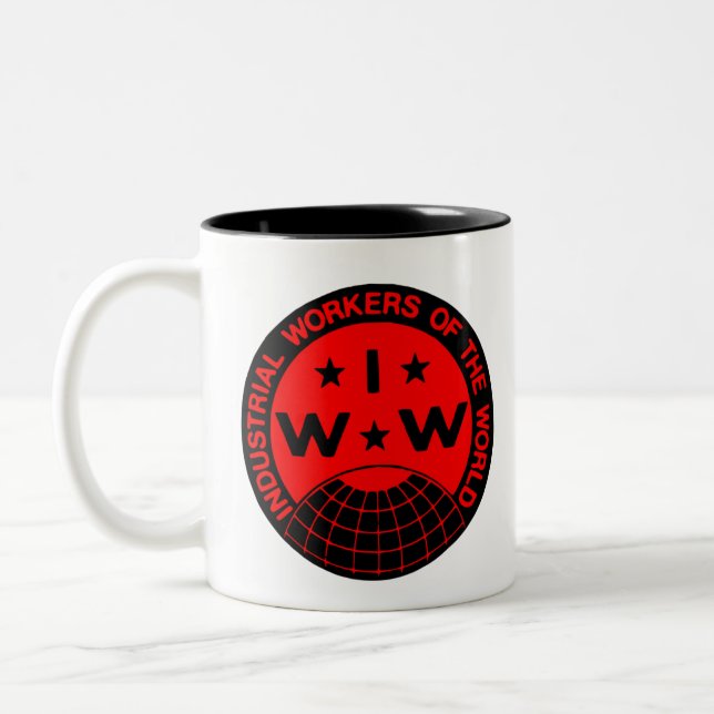 IWW Logo , Wobblies - One Big Union Coffee Mug (Left)