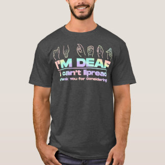 Ix27M DEAF Apparel T-Shirt