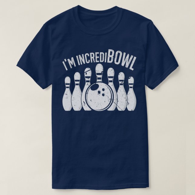 Ix27m Incredibowl Funny Bowling Team Bowler T T-Shirt (Design Front)