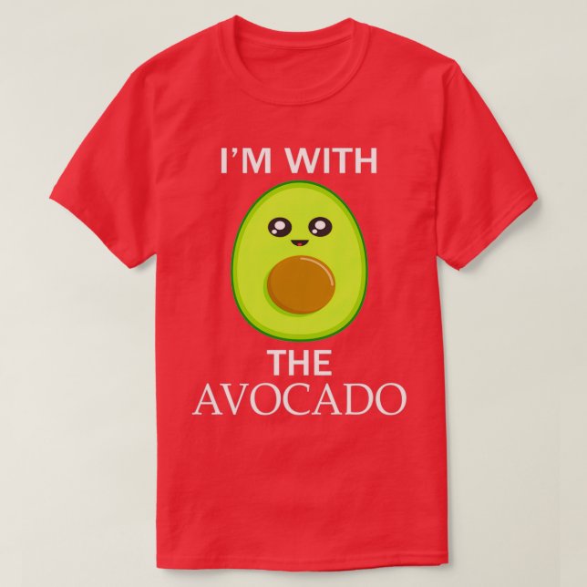 Ix27m with the avocado 36 T-Shirt (Design Front)