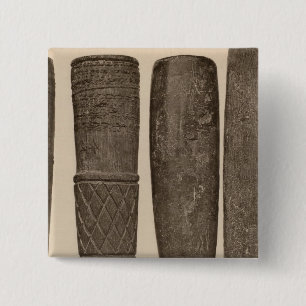 IX Stone pipes, So Calif 15 Cm Square Badge