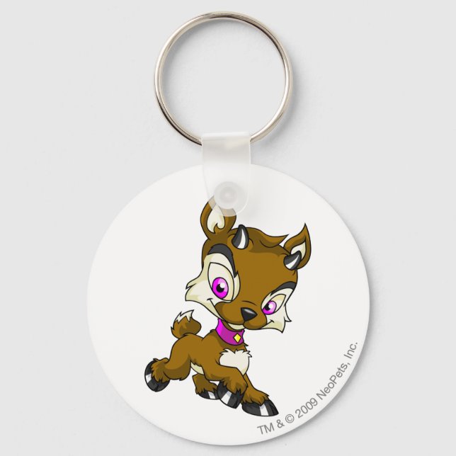 Ixi Brown Key Ring (Front)