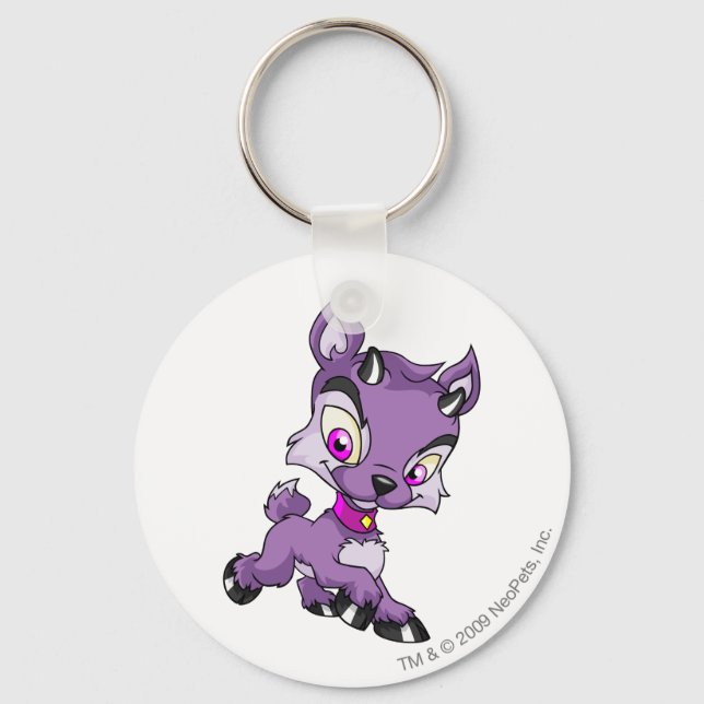 Ixi Purple Key Ring (Front)