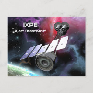 IXPE X-Ray Observatory Postcard