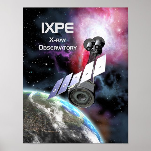 IXPE X-Ray Observatory Poster (Front)