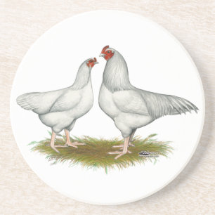 Ixworth Chickens Coaster