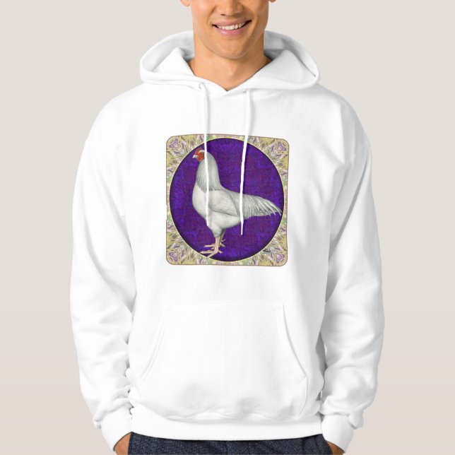 Ixworth Rooster Hoodie (Front)
