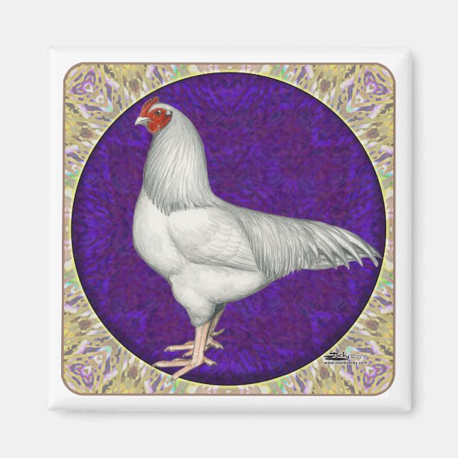 Ixworth Rooster Magnet (Front)