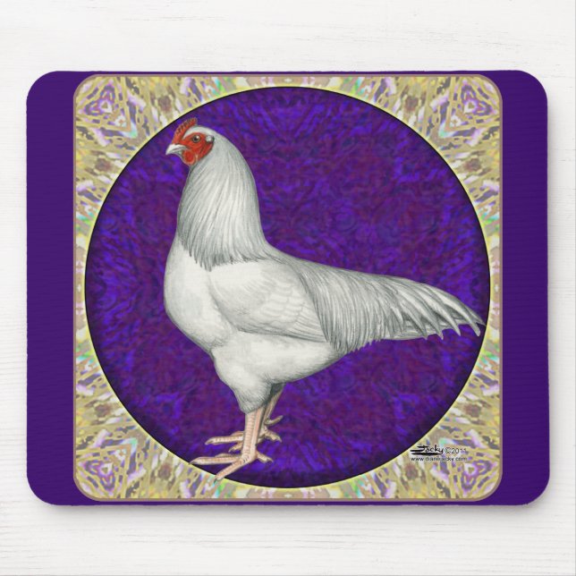 Ixworth Rooster Mouse Pad (Front)
