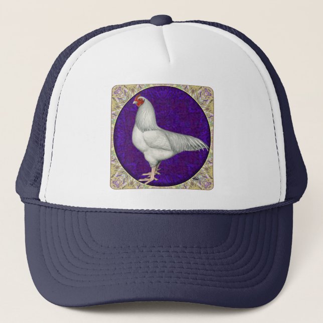 Ixworth Rooster Trucker Hat (Front)
