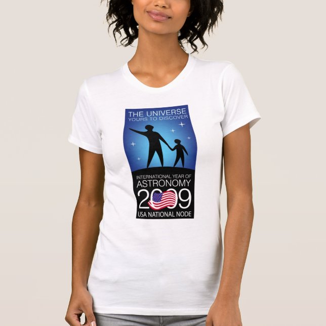 IYA2009 - US Node: Ladies AA Cap Sleeve (Fitted) T-Shirt (Front)