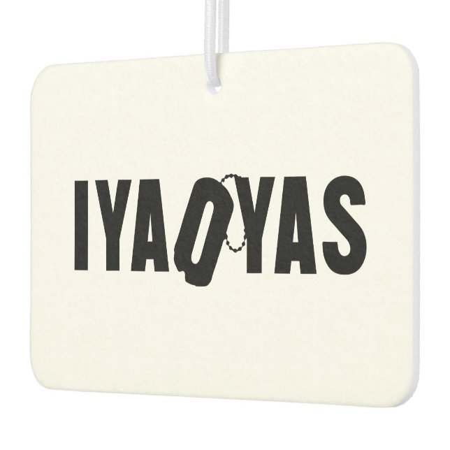 IYAOYAS CAR AIR FRESHENER (Left)