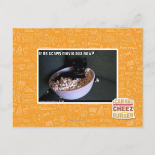 Iz de scawy movie ova now? postcard