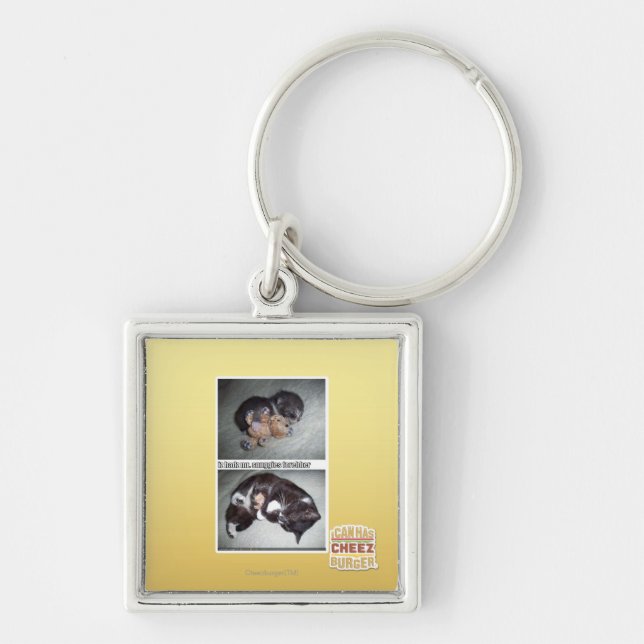 iz hadz mr. snuggies forebber key ring (Front)