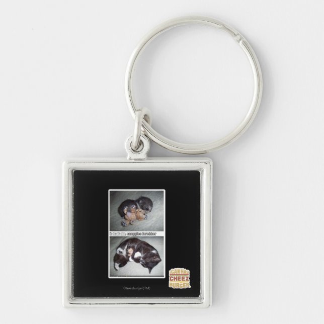 iz hadz mr. snuggies forebber key ring (Front)