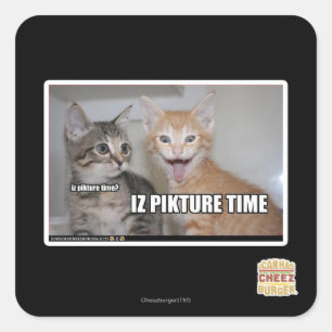 iz pikture time square sticker