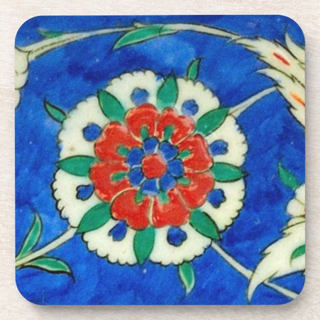 iznic ceramics coaster (Front)