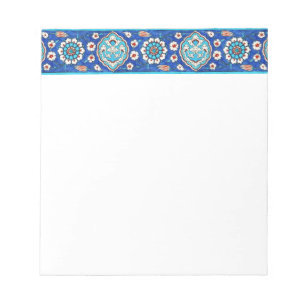 iznik ceramics notepad