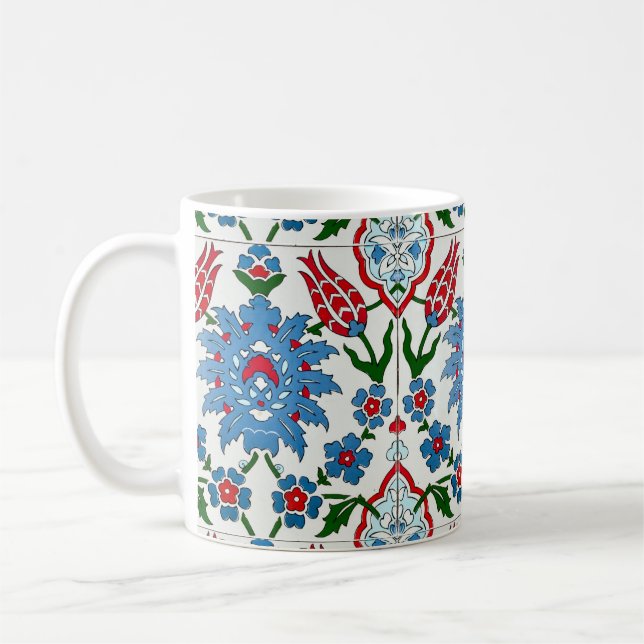 iznik tile coffee mug (Left)