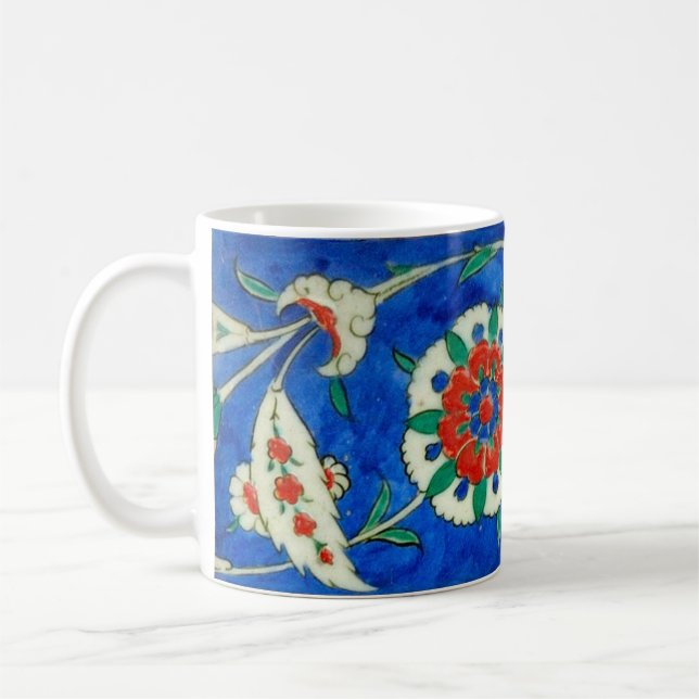 iznik tile coffee mug (Left)
