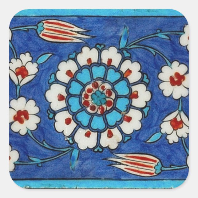 iznik tile Sticker (Front)